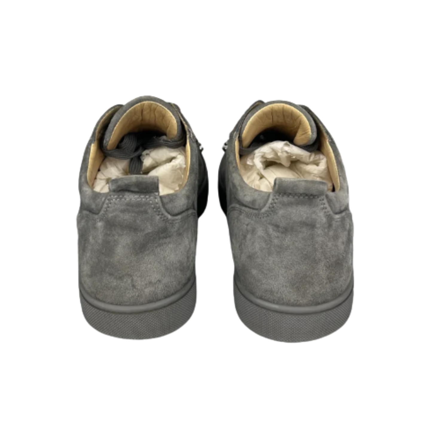 Christian Louboutin Louis Junior Spike Sneakers (Gray)