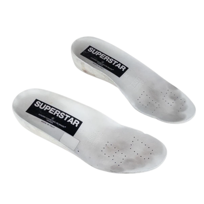 Golden Goose Superstar Sneakers (Silver) (Womens)