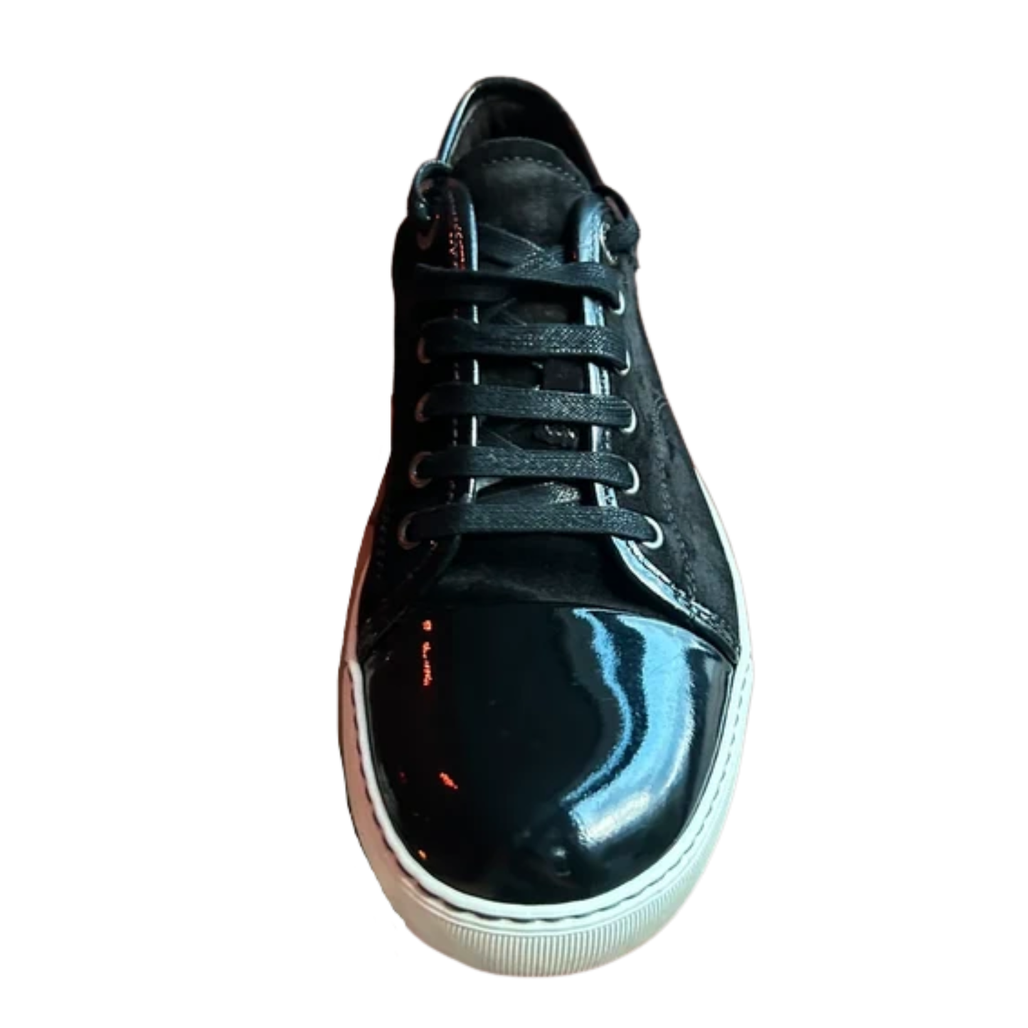 Lanvin Cap Toe Sneakers (Black)