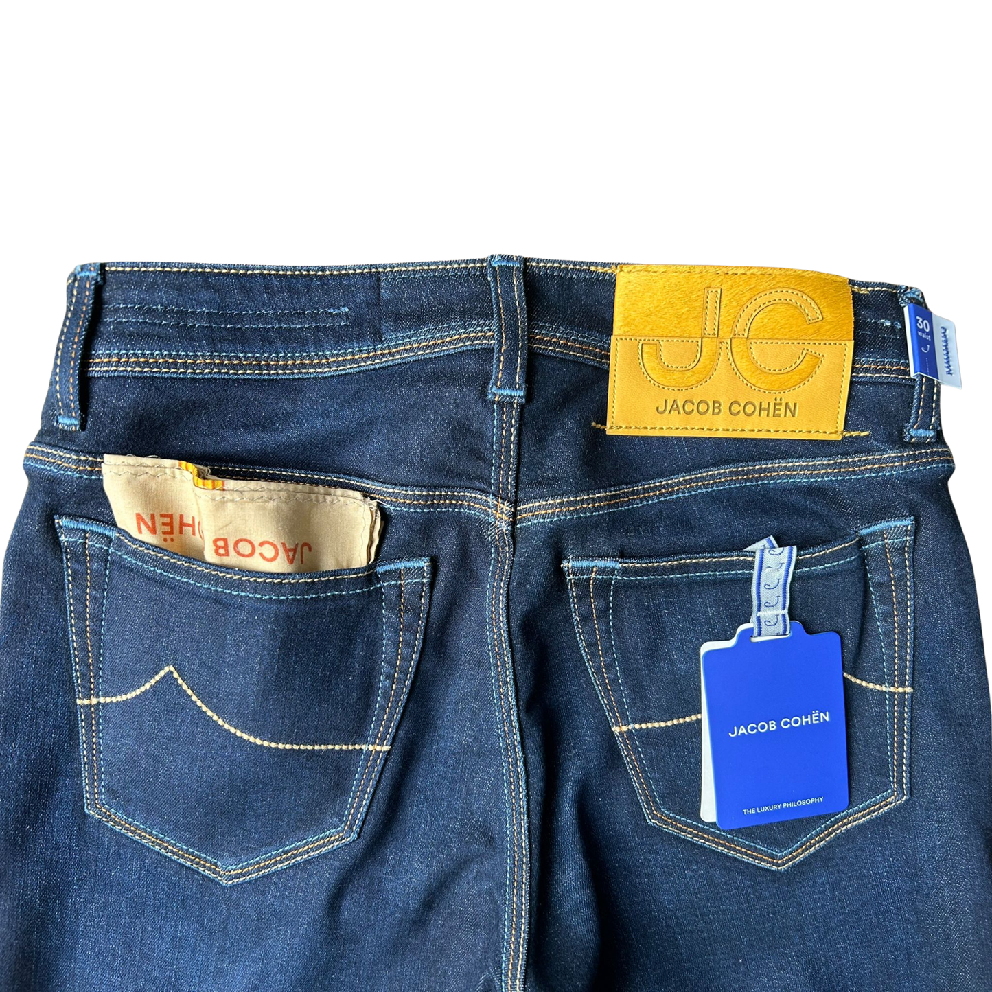 Jacob Cohën Bard Slim Fit Jeans (Navy) (New)