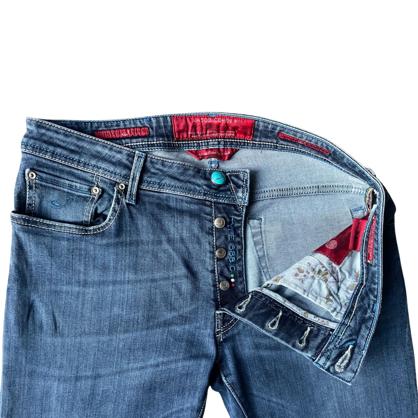 Jacob Cohën 688 Slim fit Jeans (Blue)