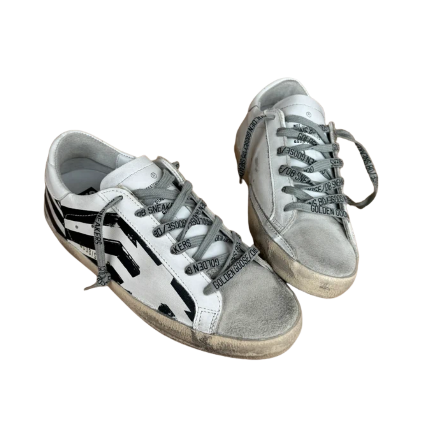 Golden Goose Superstar Sneakers (White) (Womens)