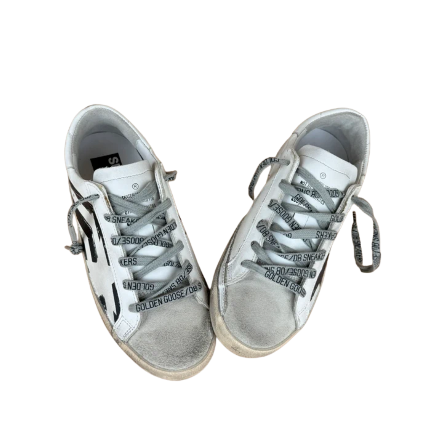 Golden Goose Superstar Sneakers (White) (Womens)