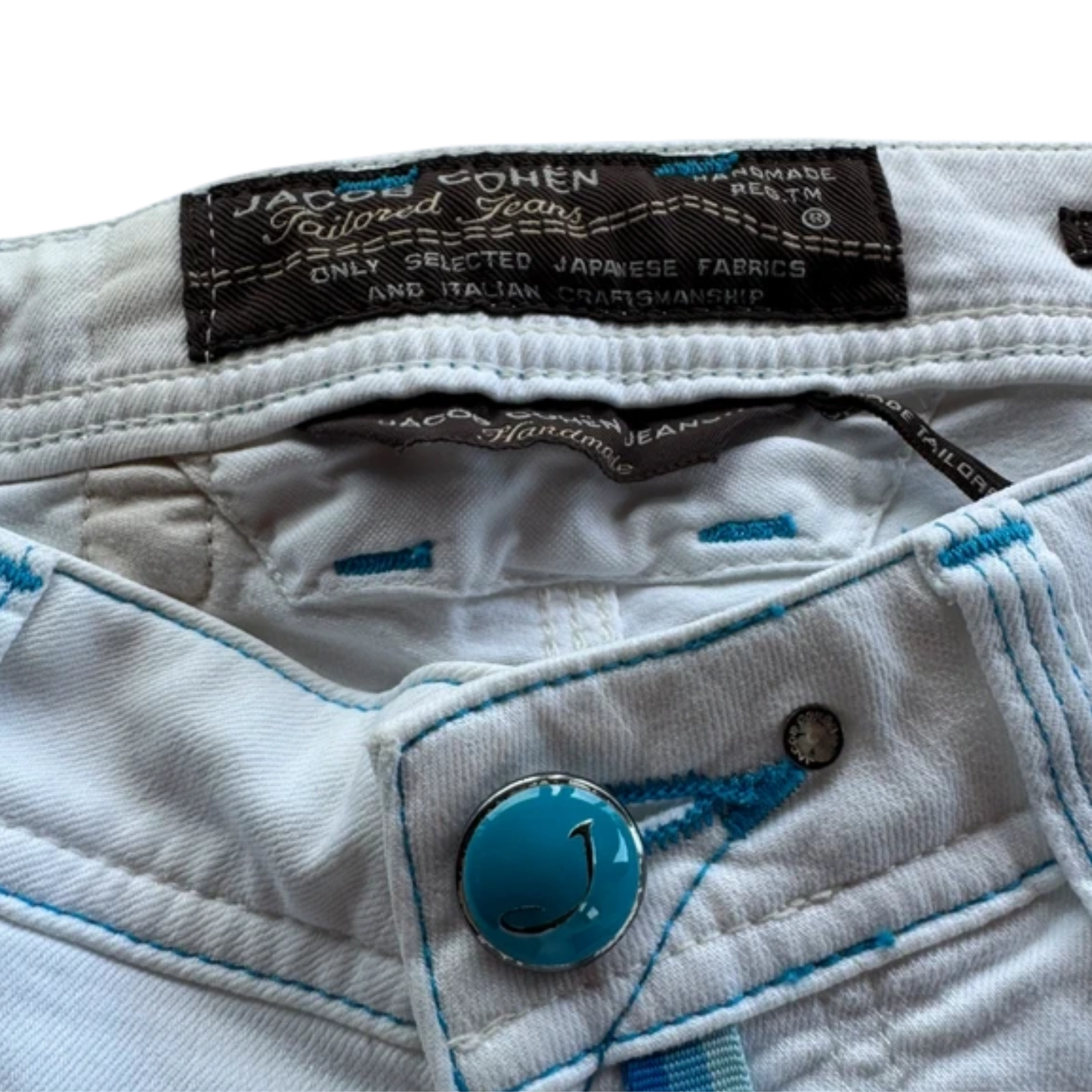 Jacob Cohën 622 Slim fit Jeans (White)