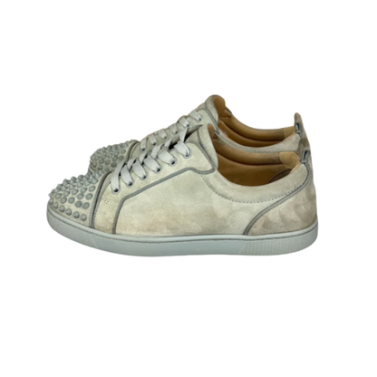 Christian Louboutin Louis Junior Spike Sneakers (Gray)
