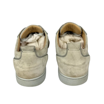Christian Louboutin Louis Junior Spike Sneakers (Gray)