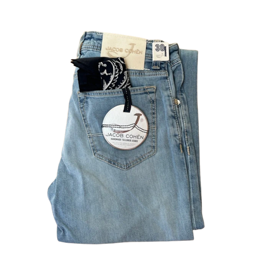 Jacob Cohën 688 Slim fit Jeans (Navy) (NEW)