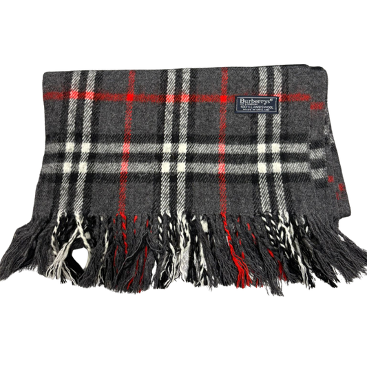 Burberry Scarf (Dark Grey)