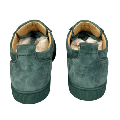 Christian Louboutin Louis Junior Spike Sneakers (Green)