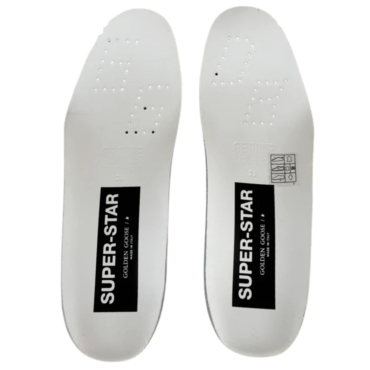 Golden Goose Superstar Sneakers (White) (Womens)