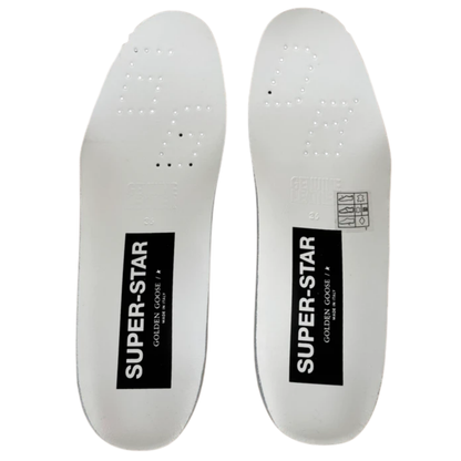 Golden Goose Superstar Sneakers (White) (Womens)