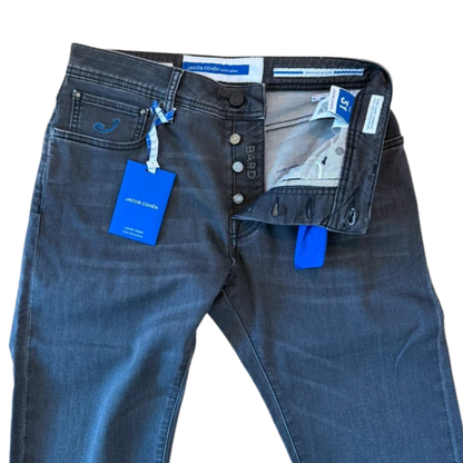 Jacob Cohën Bard Slim Fit Jeans (Black) (New)