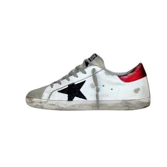 Golden Goose Superstar Sneakers (White) (Womens)