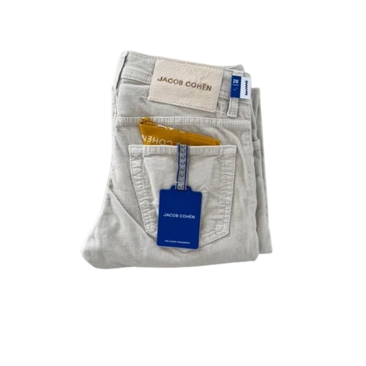 Jacob Cohën Nick Slim fit Jeans (Cream White) (New)