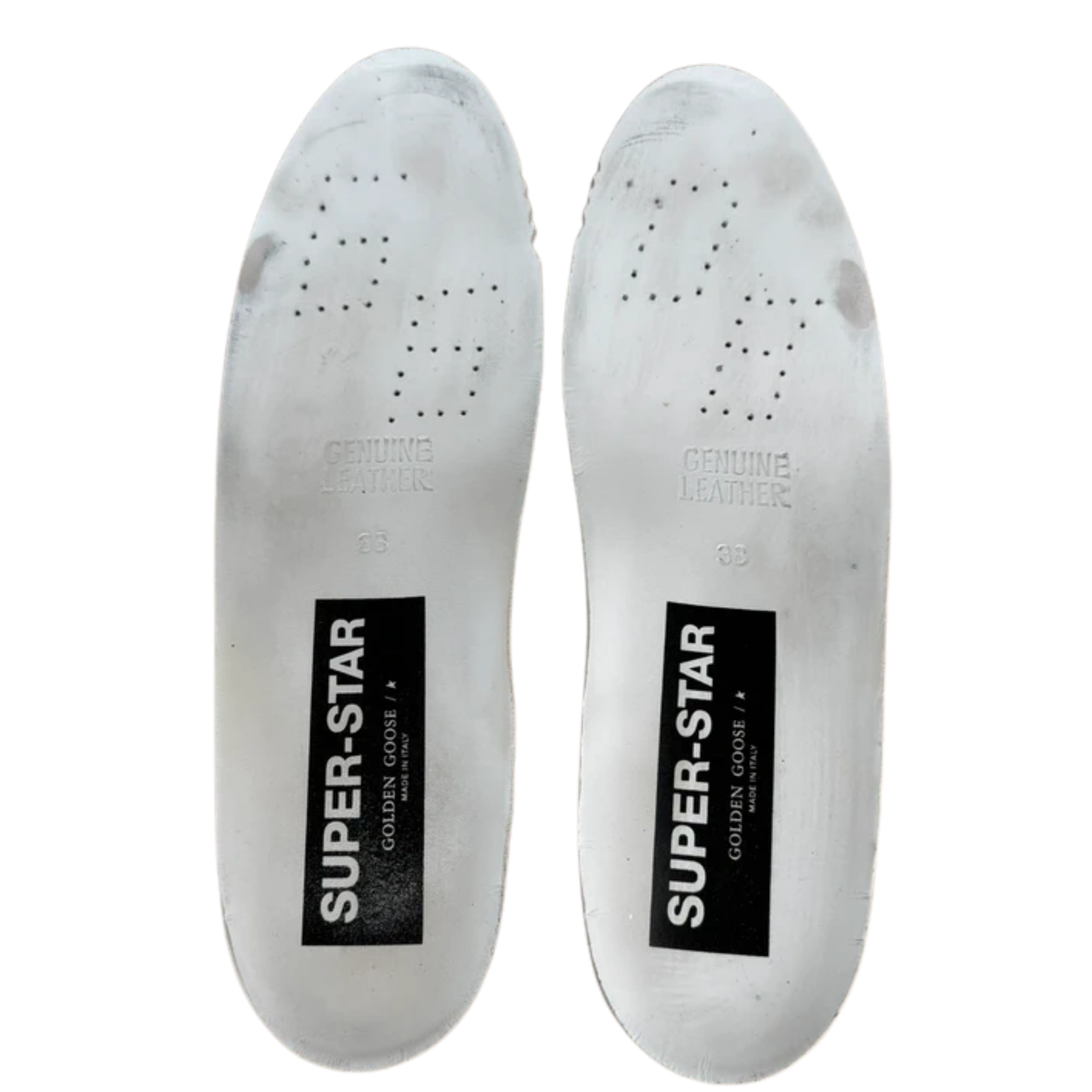 Golden Goose Superstar Sneakers (White) (Womens)