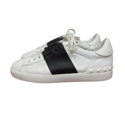 Valentino Garavani Open Sneakers (White Black)