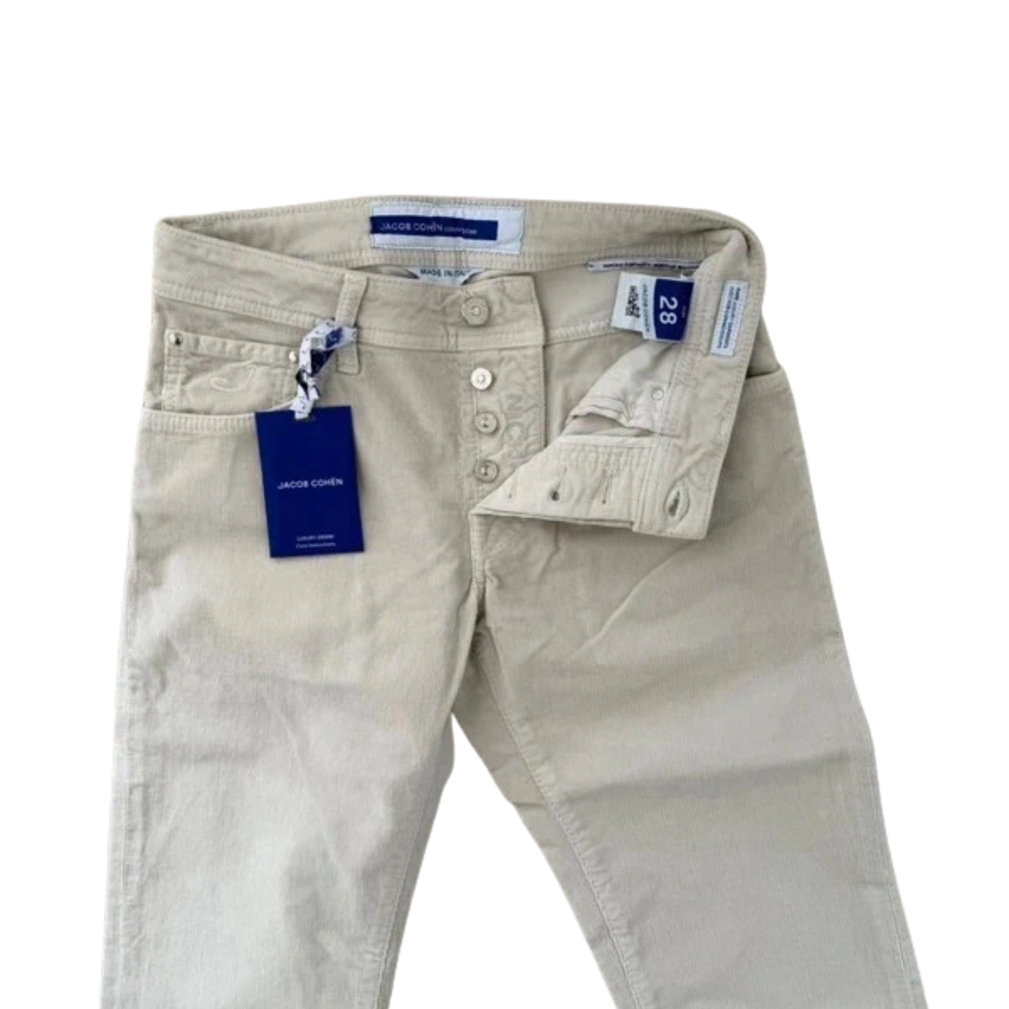 Jacob Cohën Nick Slim fit Jeans (Cream White) (New)