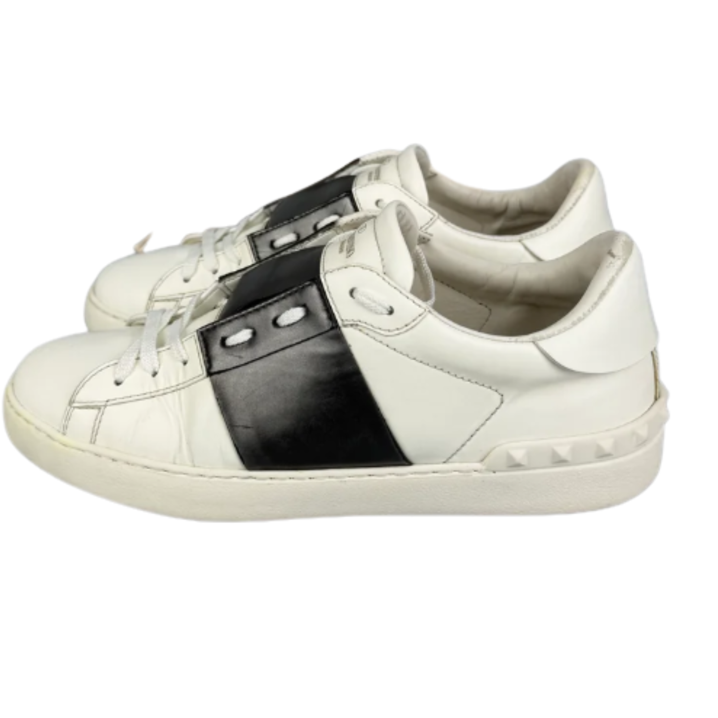 Valentino Garavani Open Sneakers (White Black)