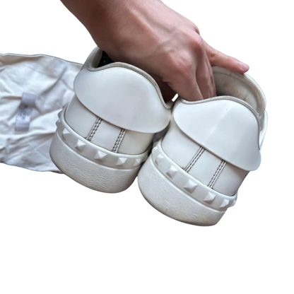 Valentino Garavani Open Sneakers (White Black)