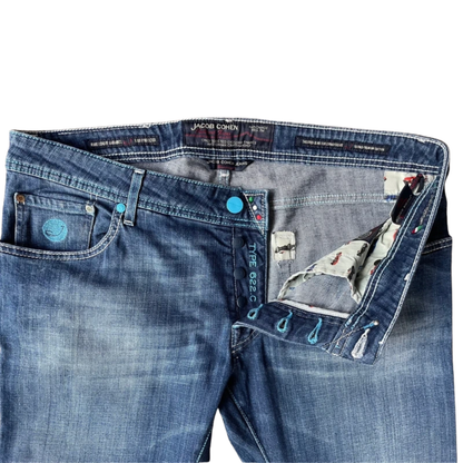 Jacob Cohën 622 Slim fit Jeans (Navy)