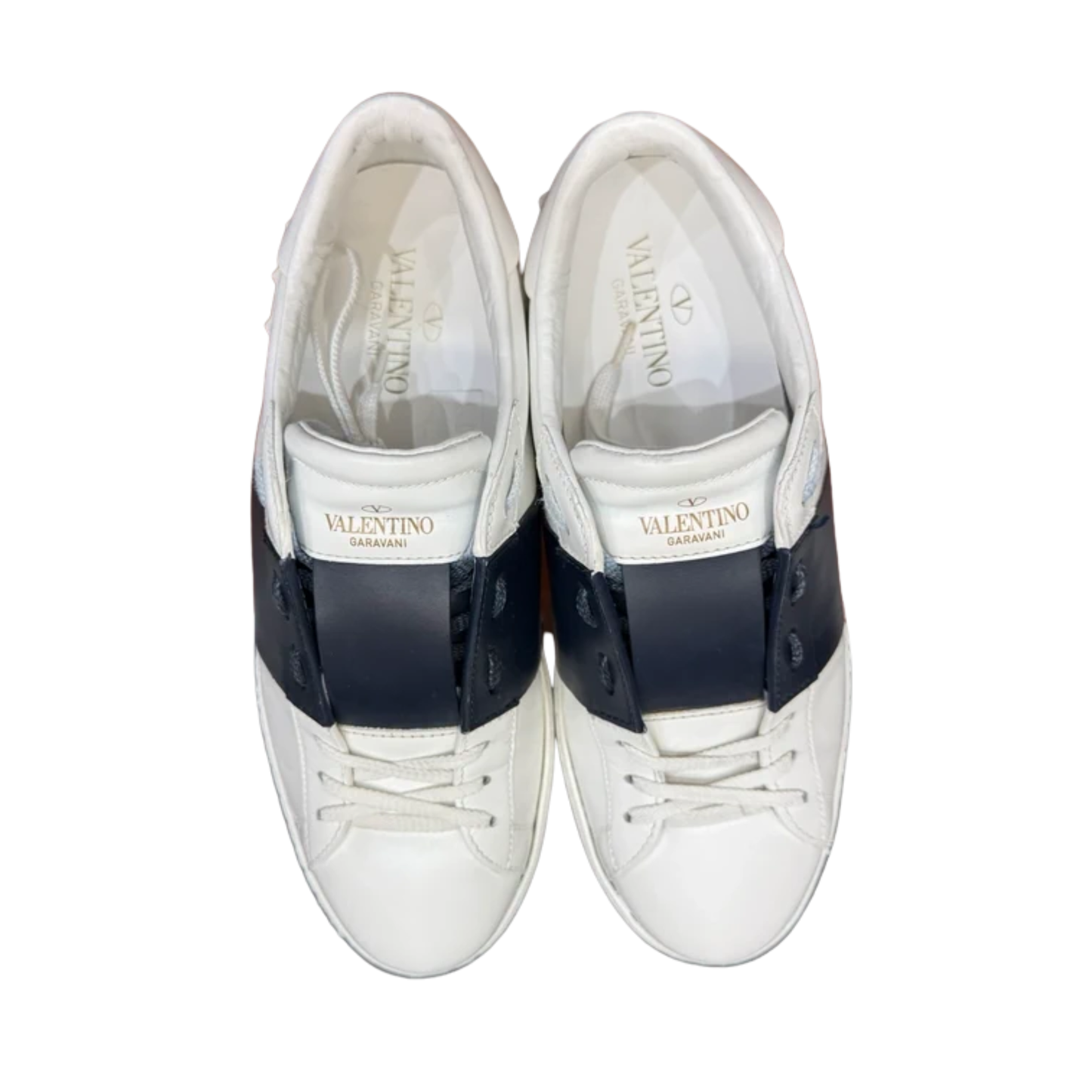 Valentino Garavani Open Sneakers (White Marine)
