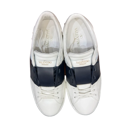 Valentino Garavani Open Sneakers (White Marine)