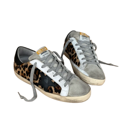 Golden Goose Superstar Sneakers (Lepard) (Womens)