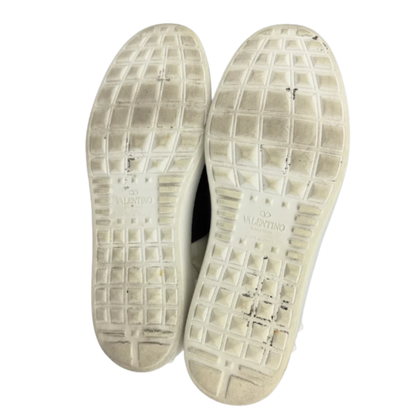 Valentino Garavani Open Sneakers (White Black)