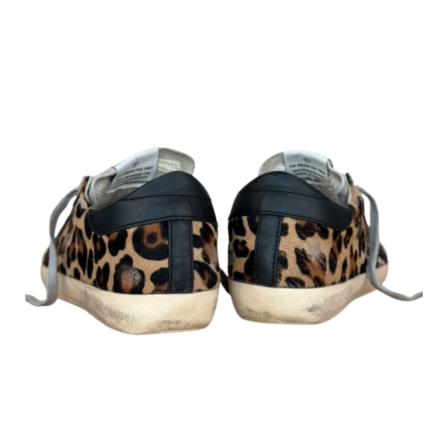 Golden Goose Superstar Sneakers (Lepard) (Womens)