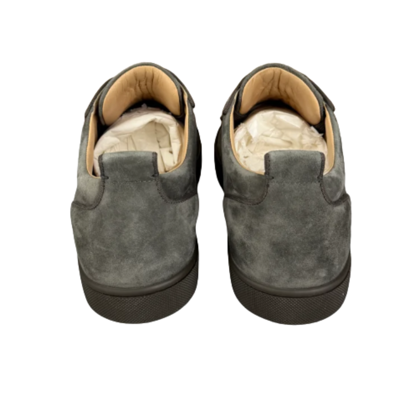 Christian Louboutin Louis Junior Spike Sneakers (Gray)