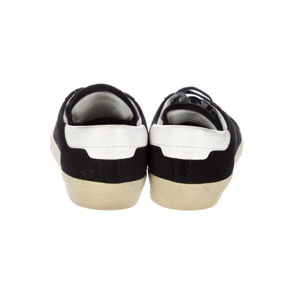 Saint Laurent Low Top Sneakers (Black)