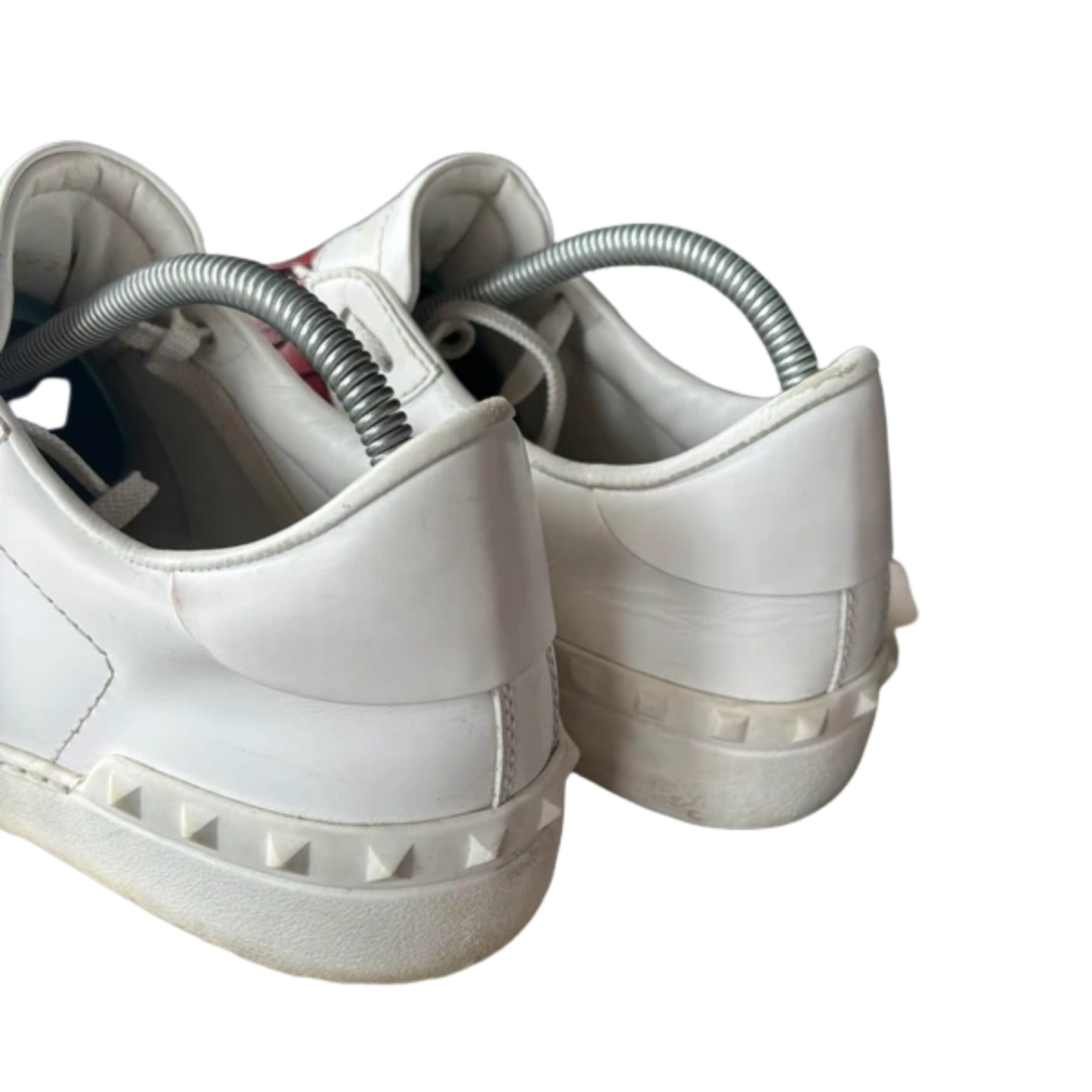Valentino Garavani Open Sneakers (White Red)
