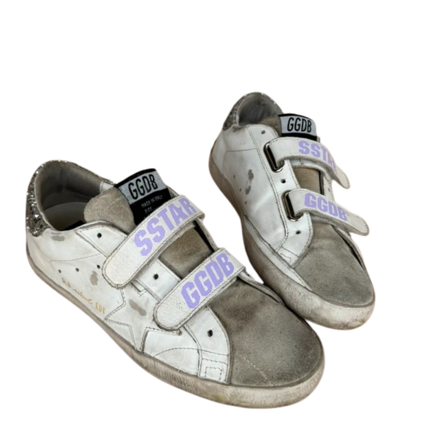 Golden Goose Superstar Sneakers (White) (Womens)