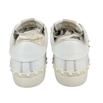 Valentino Garavani Open Sneakers (White Burgundy)