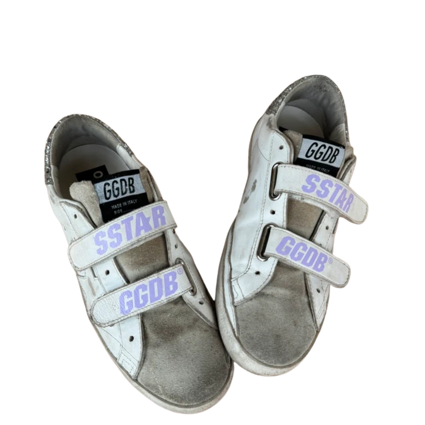 Golden Goose Superstar Sneakers (White) (Womens)