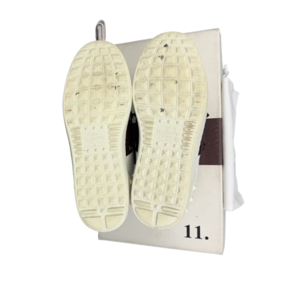 Valentino Garavani Open Sneakers (White Burgundy)