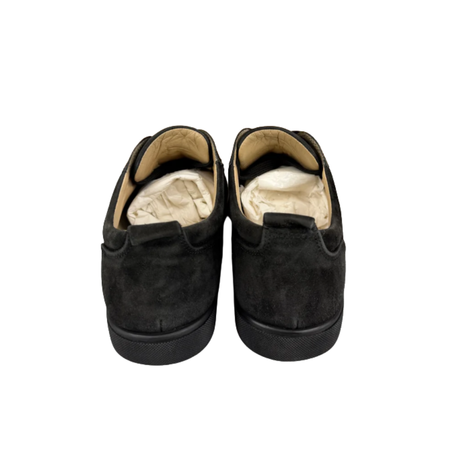 Christian Louboutin Louis Junior Spike Sneakers (Black)