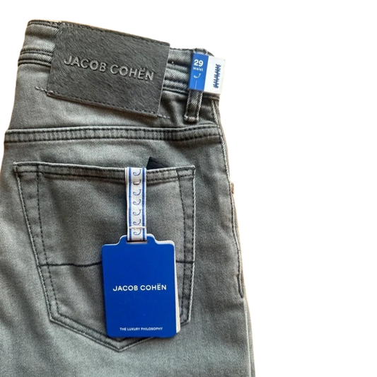Jacob Cohën Bard Slim Fit Jeans (Gray) (New)