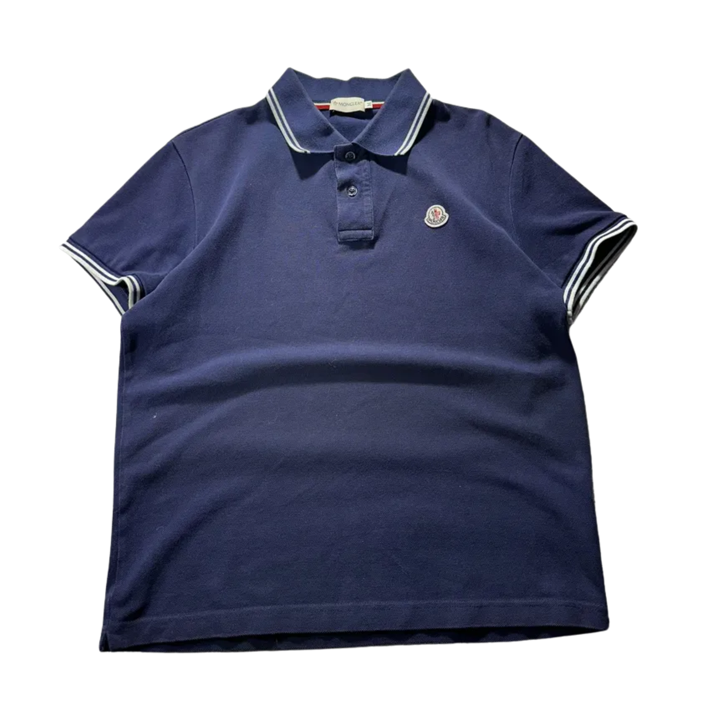 Moncler Maglia Polo Shirt (Navy)