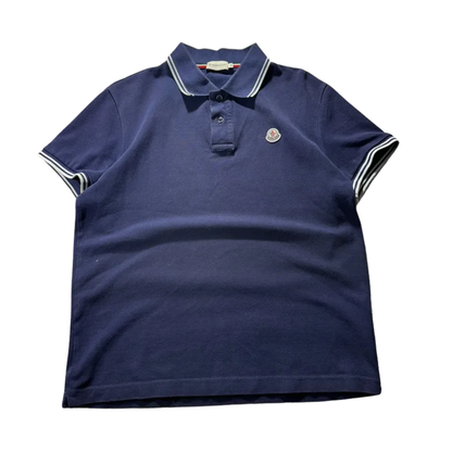 Moncler Maglia Polo Shirt (Navy)