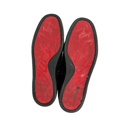 Christian Louboutin Louis Junior Spike Sneakers (Black)