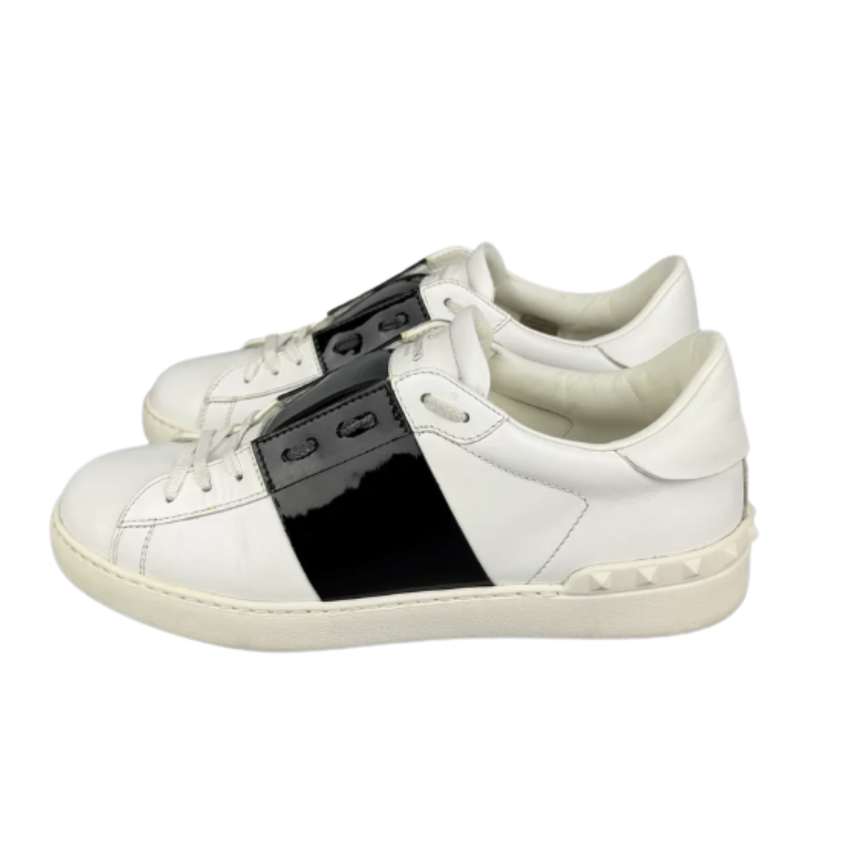 Valentino Garavani Open Sneakers (White Black)