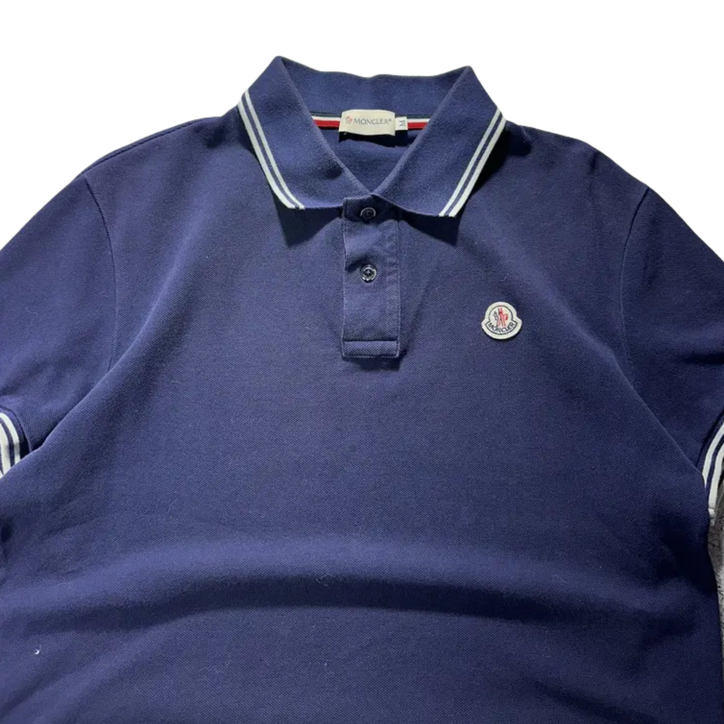 Moncler Maglia Polo Shirt (Navy)
