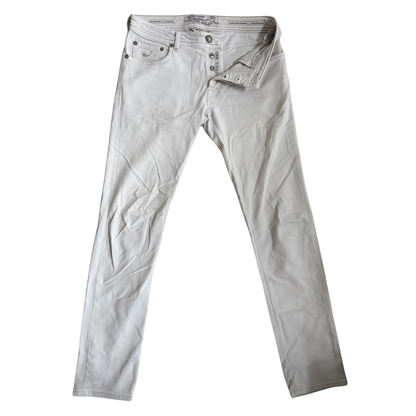 Jacob Cohën 688 Slim Fit Jeans (White)