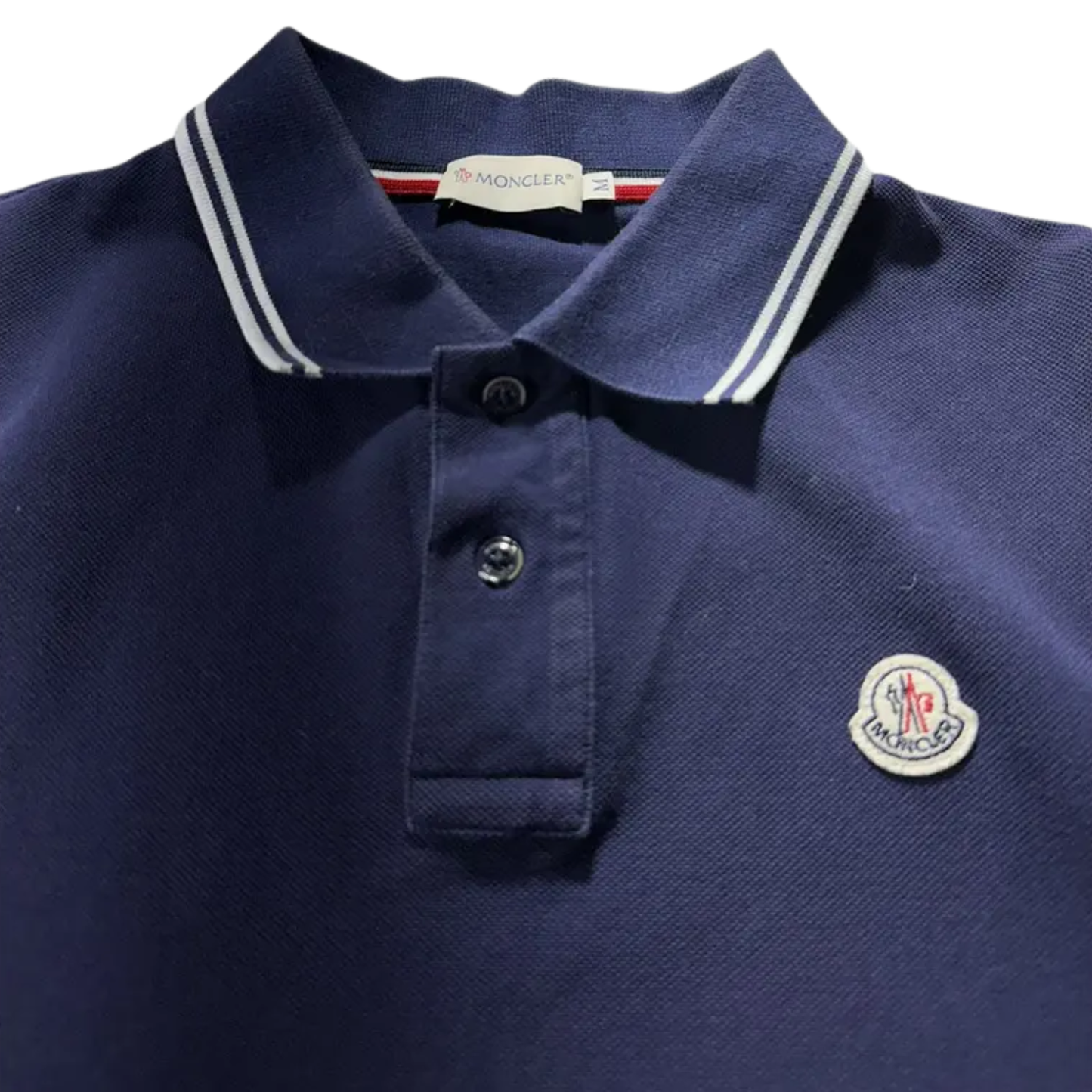 Moncler Maglia Polo Shirt (Navy)