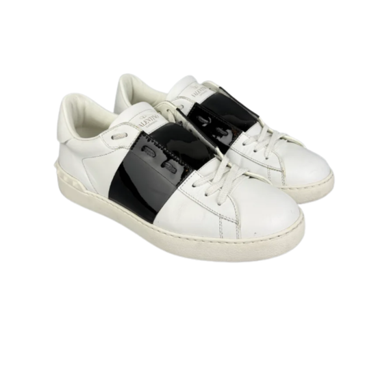 Valentino Garavani Open Sneakers (White Black)