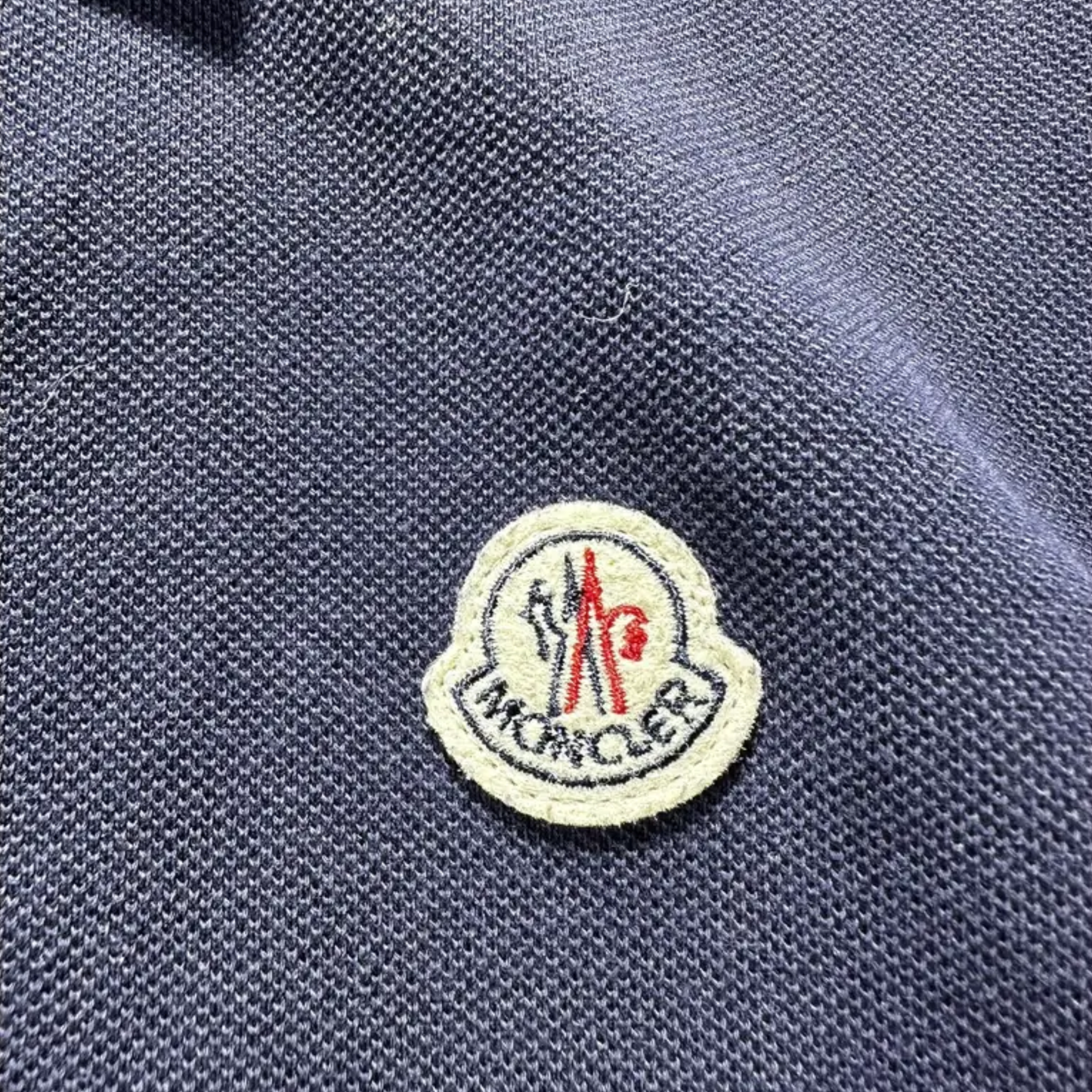 Moncler Maglia Polo Shirt (Navy)