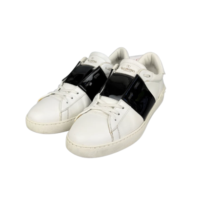 Valentino Garavani Open Sneakers (White Black)