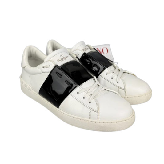 Valentino Garavani Open Sneakers (White Black)