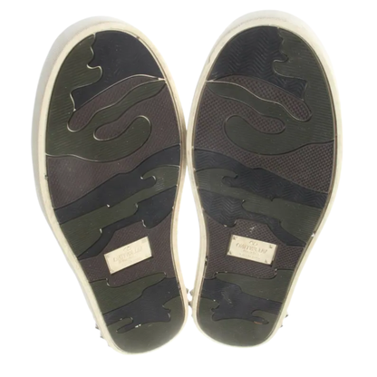 Valentino Garavani Flycrew Sneakers (olive)